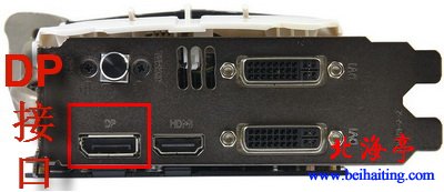 DP接口与DVI、HDMI接口