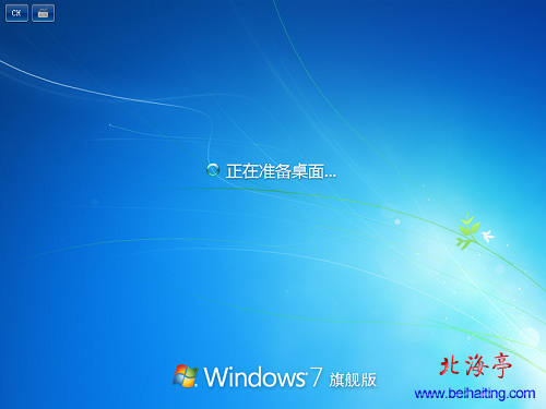 VirtualBox教程:安装虚拟操作系统(Windows7旗舰版)---Windows启动界面
