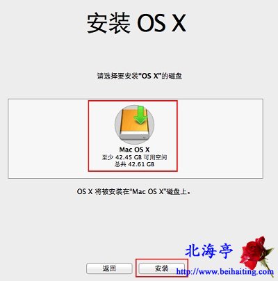 VM10虚拟机安装MAC OS X10.9系统图文教程---选择磁盘