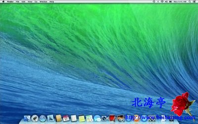 VM10虚拟机安装MAC OS X10.9系统图文教程---苹果系统界面