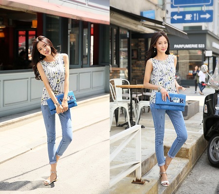 高清韩国美女模特手机壁纸(1080×960分辨率适合4.5寸手机)6
