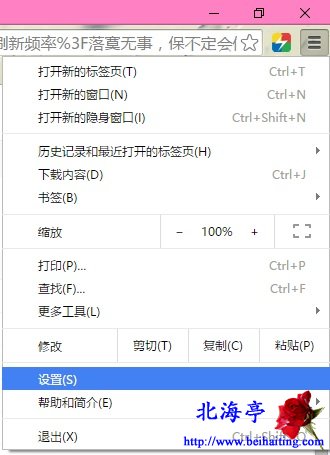 Chrome浏览器怎么将英文网页翻译成中文---自定义控制菜单