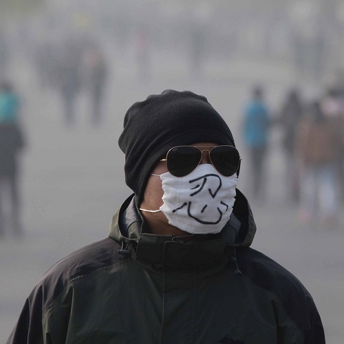 雾霾图片:口罩对雾霾有用吗4