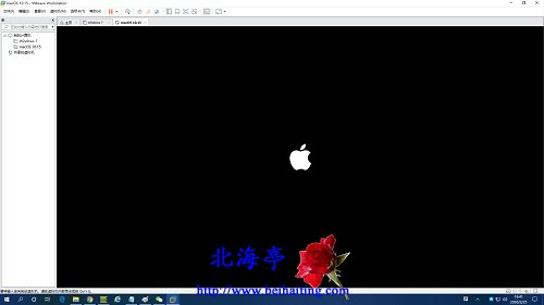 VM虚拟机安装(升级)苹果Mac系统停在logo界面不动解决办法