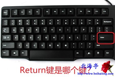 键盘上Return是哪个键，Return键在哪里?