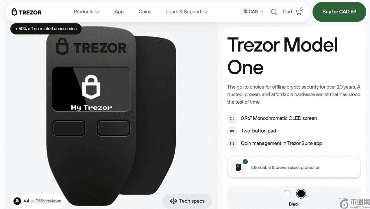 什么是Trezor Model One 钱包？如何设置？功能、使用教学