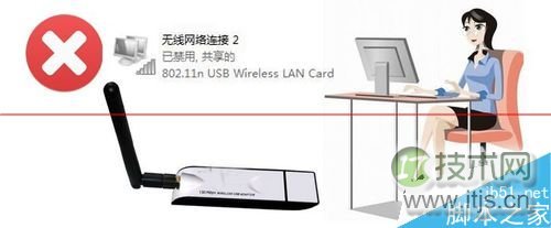 windows 7系统怎么设置禁用无线网卡？