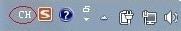 windows 7输入法前CH图标的删除技巧图解