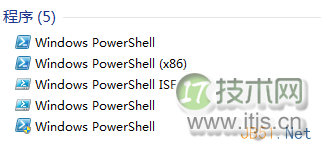 windows 7系统启动Windows PowerShell窗口的2种方法