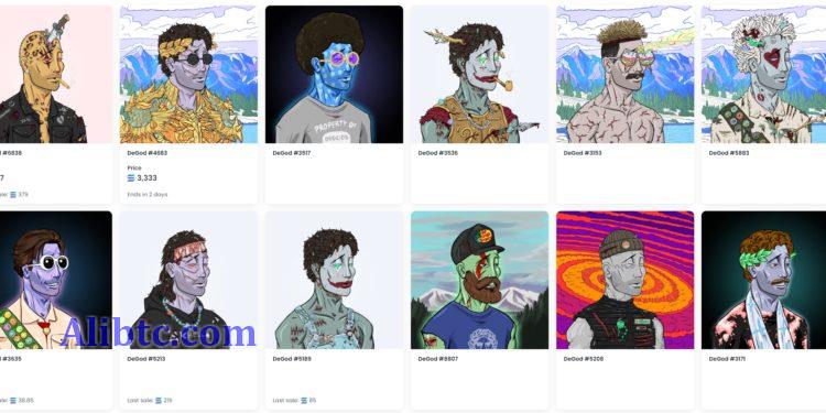 Solana NFT项目DeGods爆红！无聊猿、变异猿投资人加入抢购潮