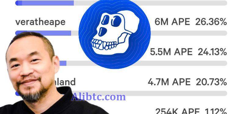 黄立成投下ApeDAO委员选举逆转130万票 将榜四捧上龙头