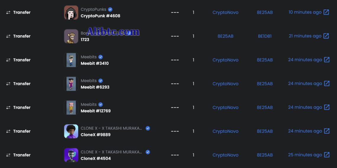 蓝筹NFT传大规模被盗 包含CryptoPunks、BAYC