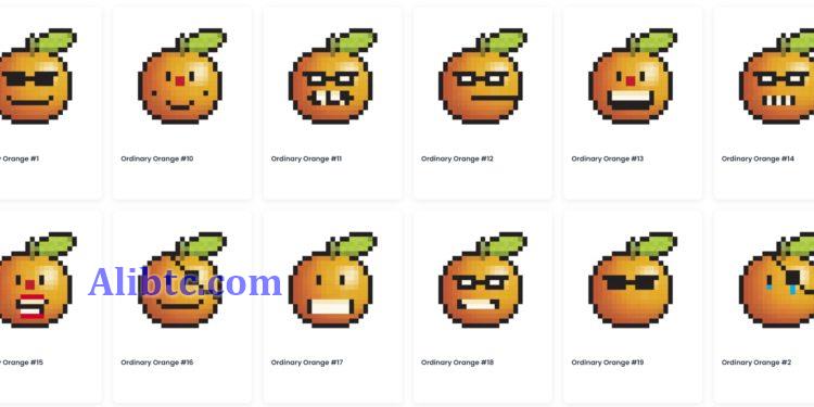 烧毁后生成比特币NFT!CapsuleNFT发蹭热度系列Ordinary Oranges