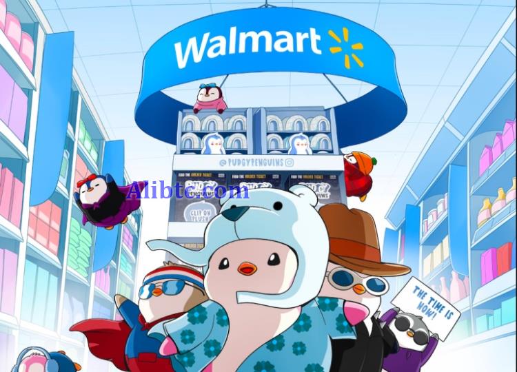 Pudgy Penguins遍及3100家Walmart!地板价逼近20ETH