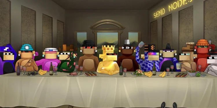 比特币NFT节点猴地板价逼近1BTC!最高成交破108万美元