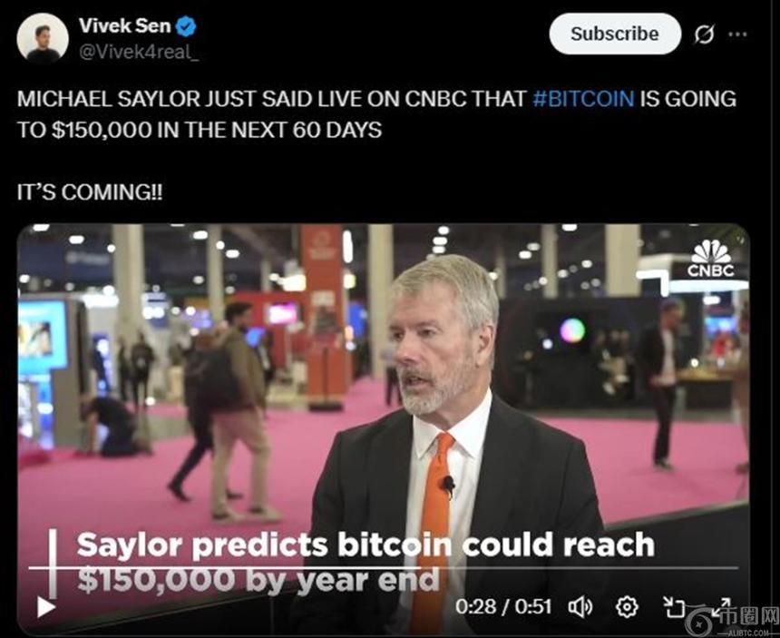 比特币价格预测:2025年底能否突破15万美元大关?