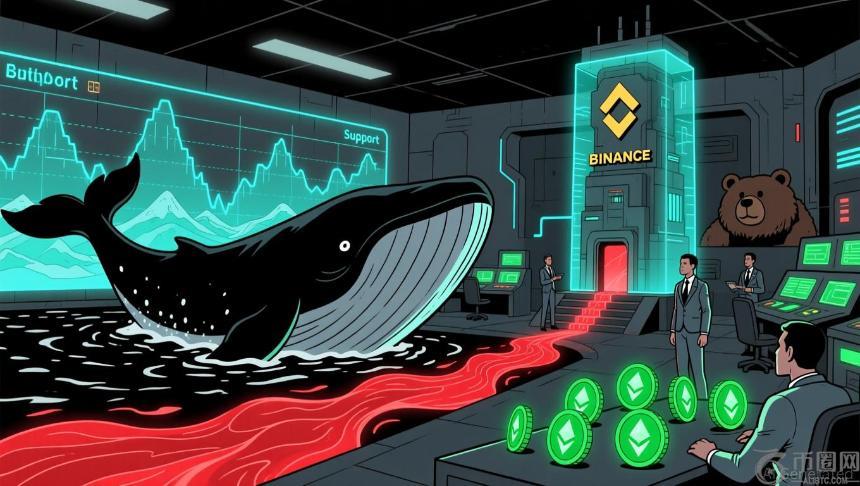 以太坊2025年价格周期:巨鲸行为与市场情绪的深度解读