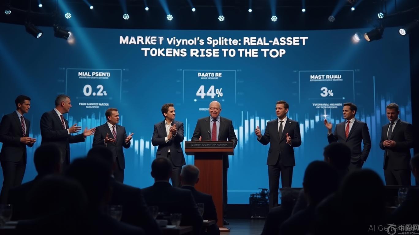 今日比特币新闻：“市场拆分后，实物资产加密货币表现优于投机性代币”