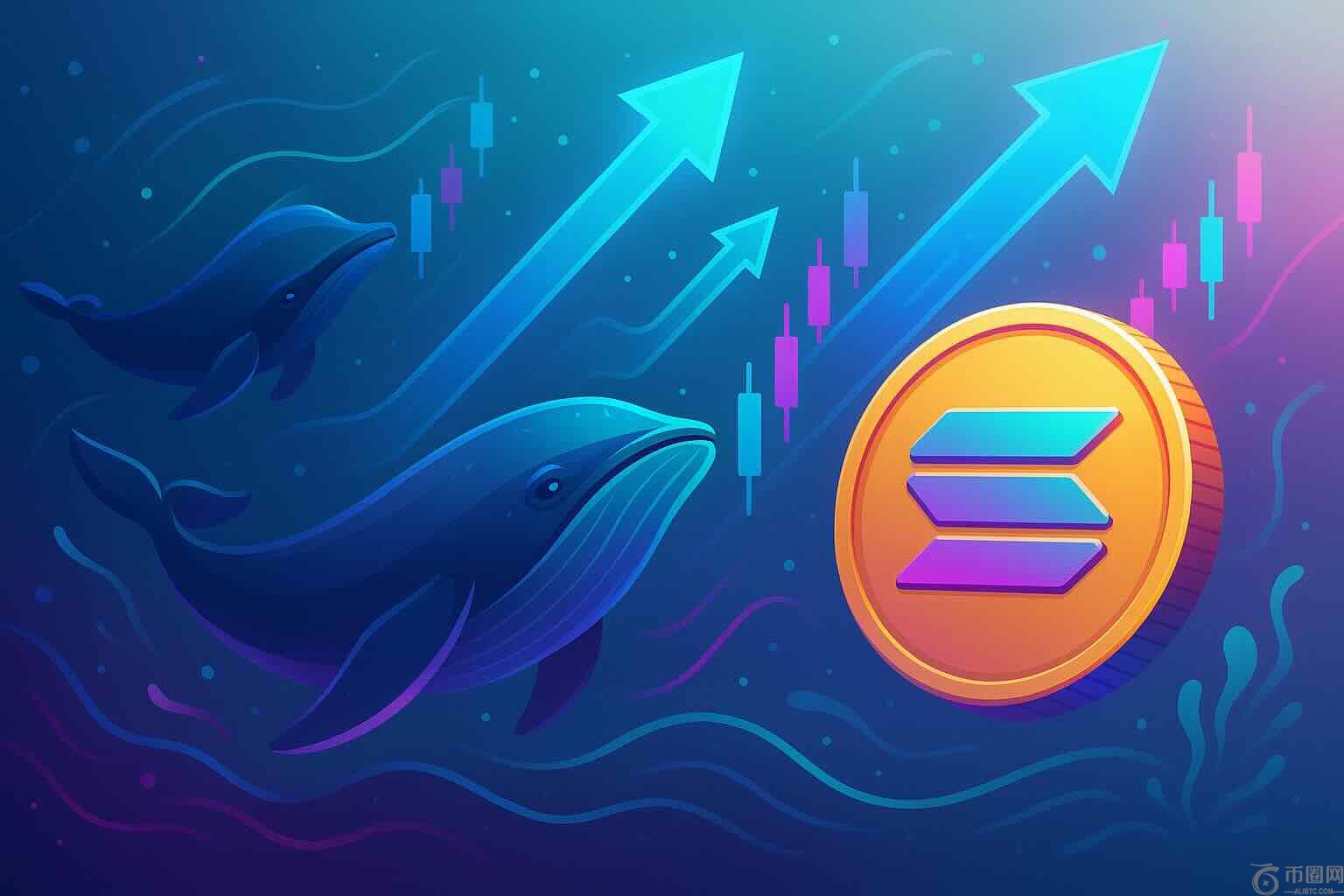 Solana : 鲸鱼 à l’achat，新阶段 haussière 的信号