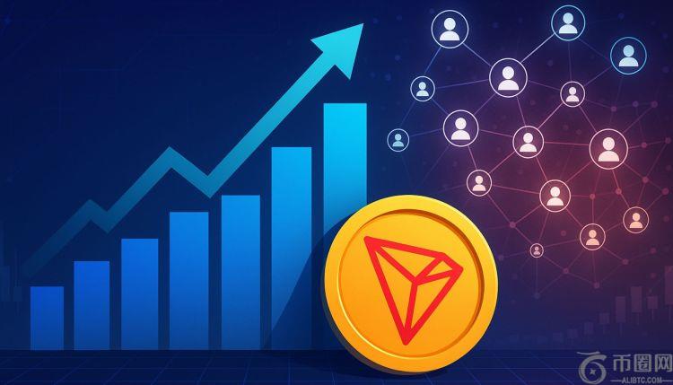 波场活跃地址激增至 620 万，呈现看涨背离——网络需求爆发式增长