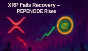 XRP 未能复苏，交易员转向 PEPENODE 后可能跌至 1 美元