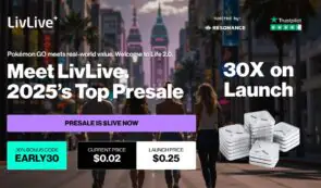 下一个值得购买的 100 倍加密货币：LivLive ($LIVE) 上涨，Solana ($SOL) 交易员寻求新的收益