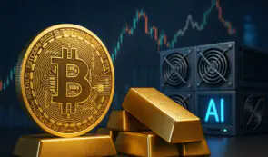 加密货币市场分裂：比特币停滞，黄金回落，人工智能股占据主导地位