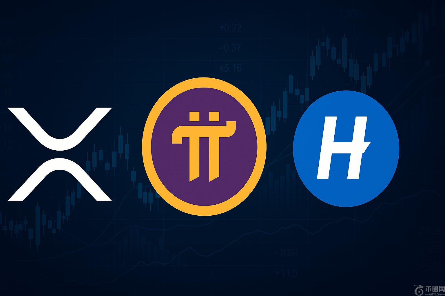 Gemini預測將翻10倍的山寨幣：XRP、Pi Network與Hyper吸引鯨魚資金流入