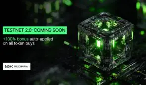 加密货币预售突破：测试网 2.0、Flash Quest 和双倍积分周推动 Nexchain AI 向前发展