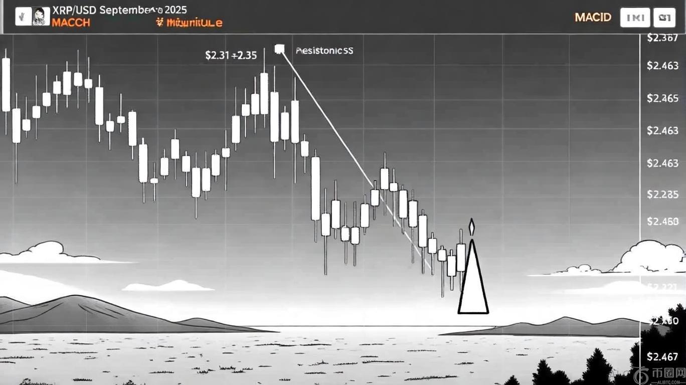 XRP 的看跌价格走势：加密货币投资者的技术分析和风险管理