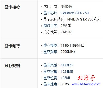 NVIDIA GT 750M与GTX 750的区别是什么---NVIDIA GTX 750参数