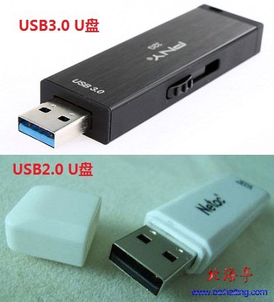 怎样区分U盘是USB3.0 U盘还是USB2.0 U盘---U盘基座