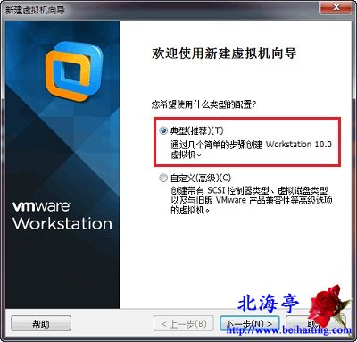 VM10虚拟机安装MAC OS X10.9系统图文教程---希望使用什么类型的配置