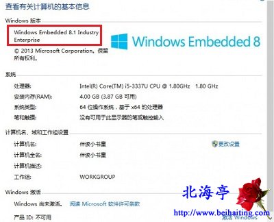 Windows Embedded 8.1 Industry Enterprise是什么版本