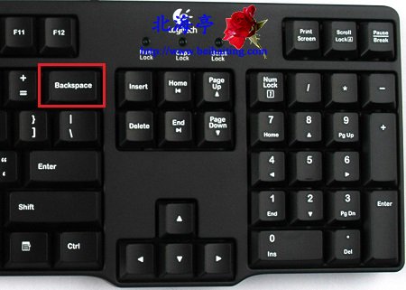 键盘上退格键是哪个键