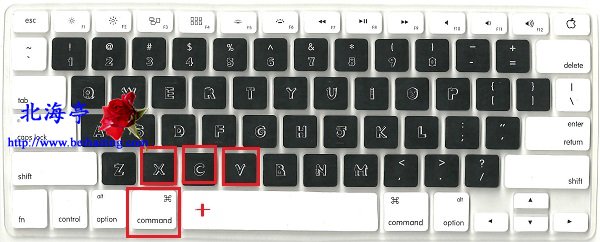 苹果Mac OS X复制粘贴快捷键是什么---苹果键盘
