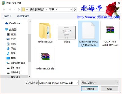Win10系统VMWare12安装MAC OS X图文教程---打开镜像文件