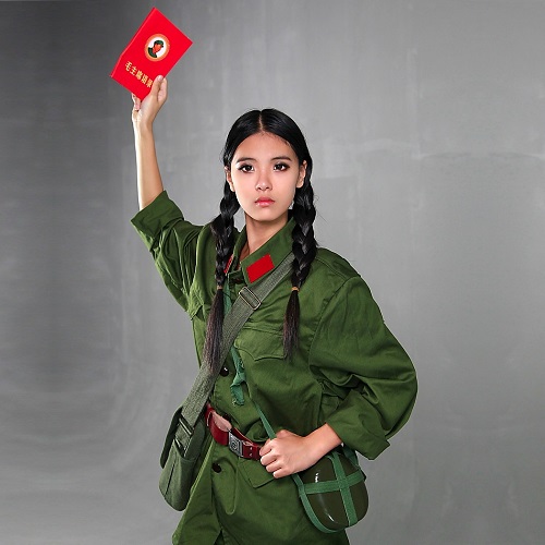 个性头像女生:女红卫兵图片5张4