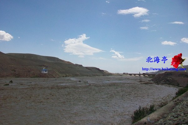 河北骑行新疆日记(吐鲁番至达坂城)---白杨河