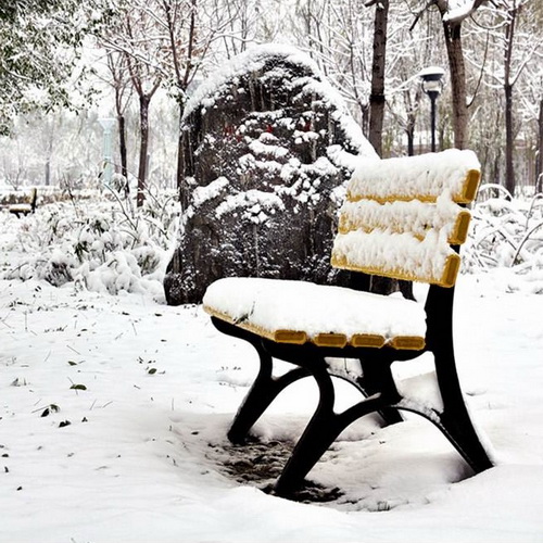 雪后的椅子500x500图片:岁月远去何处安放蒙尘的心3