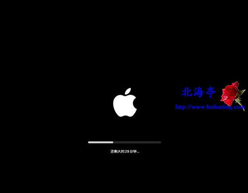 VMware15虚拟机安装Mac OS X 10.15系统图文教程-安装进度